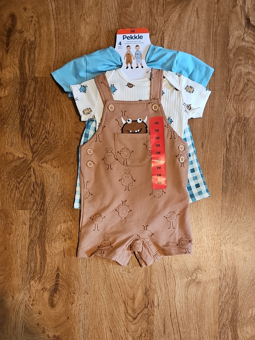 Pekkle 4 Piece Monster Set
